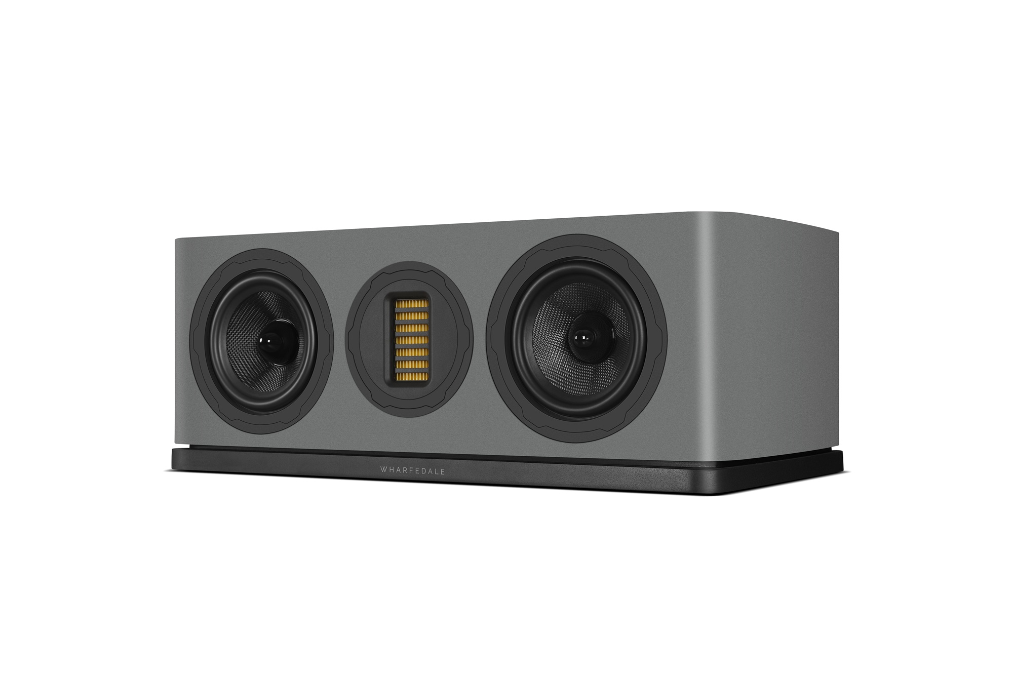 seitliche Front Wharfedale EVO 5.C Lunar Grey