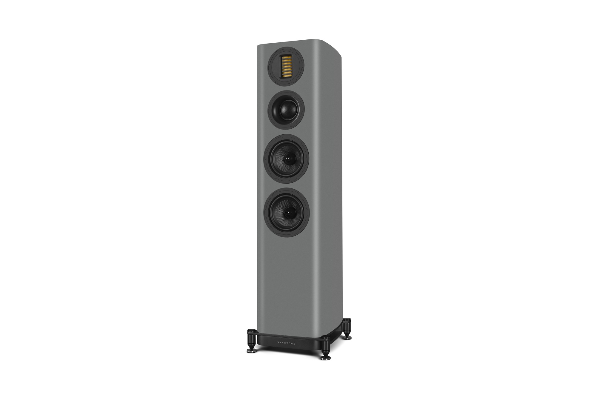seitliche Front Wharfedale EVO 5.3 Lunar Grey