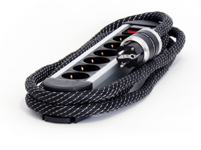 Kabel TCI Temple Constrictor SE 6way Powerblock EU-Schuko Alloy True-Plug 1,5m