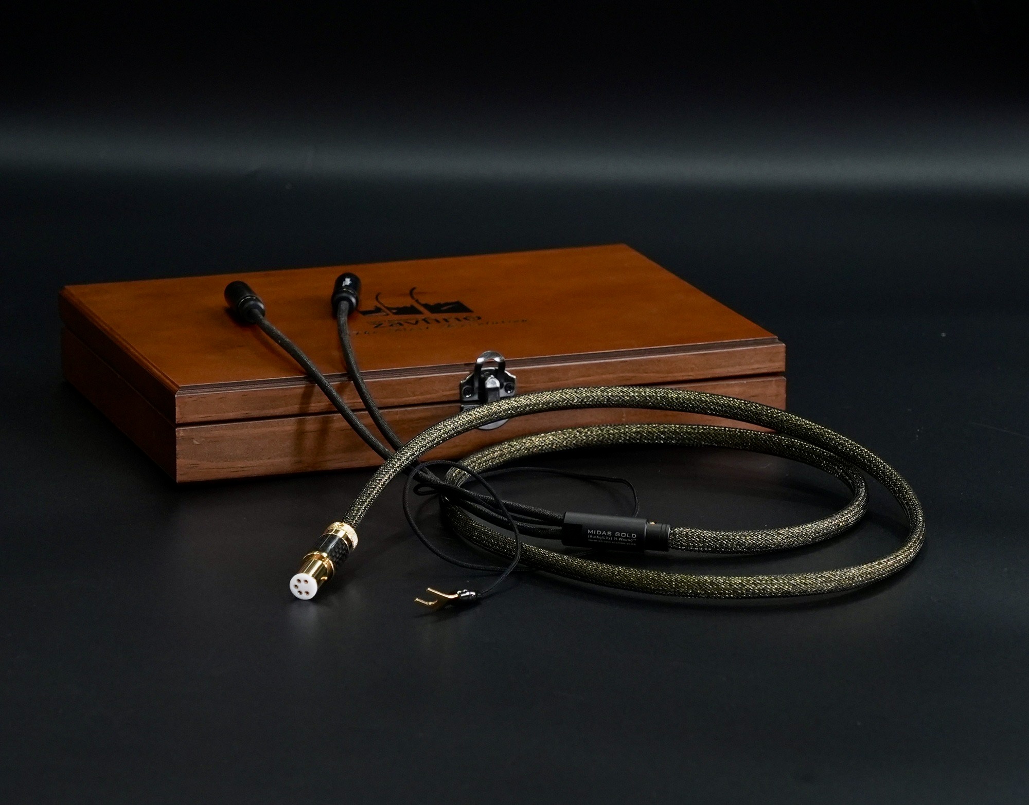 Kabel Zavfino MIDAS - DIN 0° auf RCA 1,5m