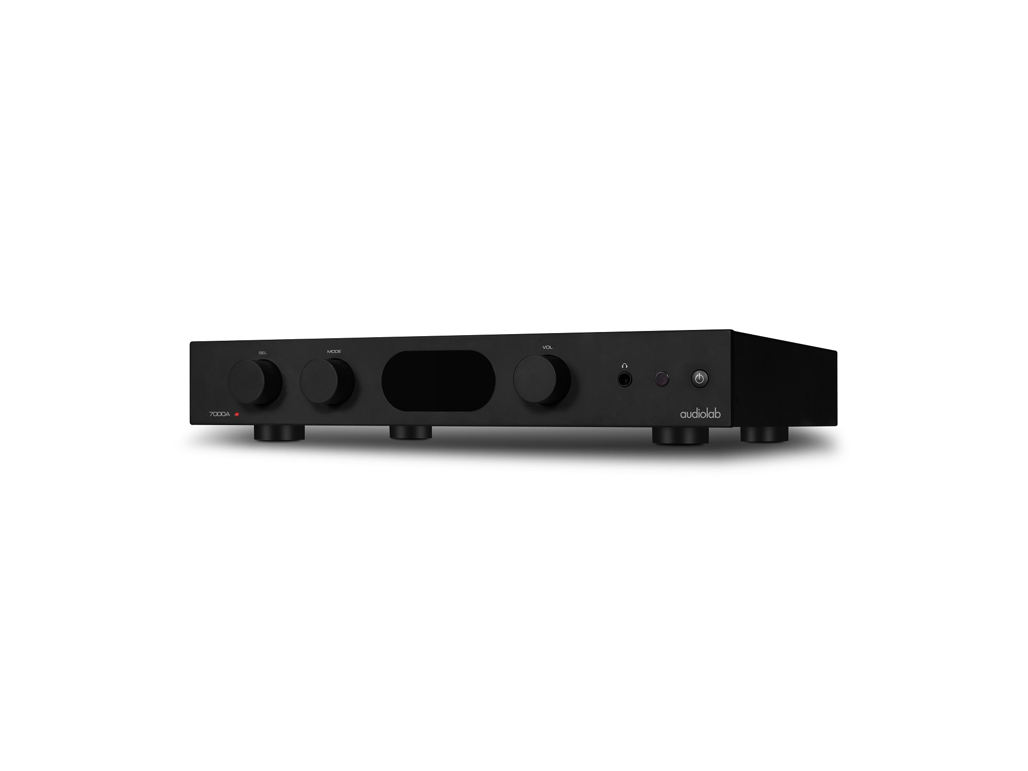 seitliche Front audiolab 7000A black
