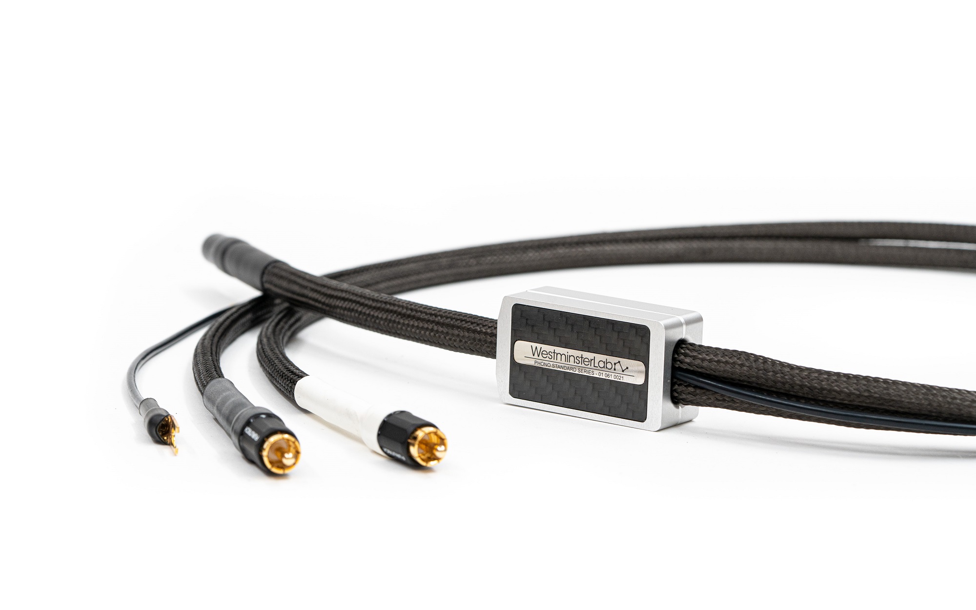 Kabel WestminsterLab Phono Cable Standard 1.2M Carbon DIN-RCA