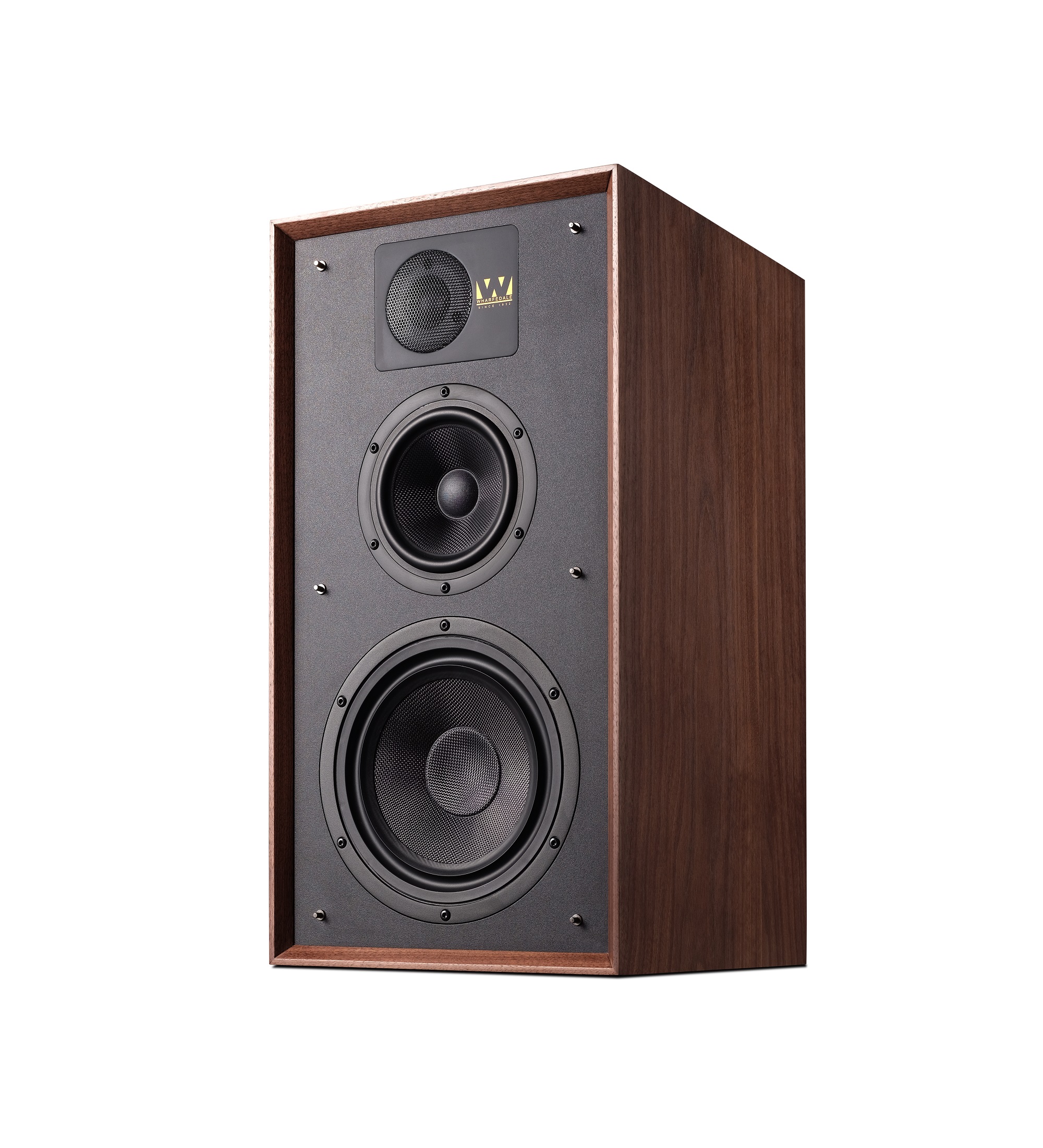 seitliche Front Wharfedale Linton Walnut Veneer