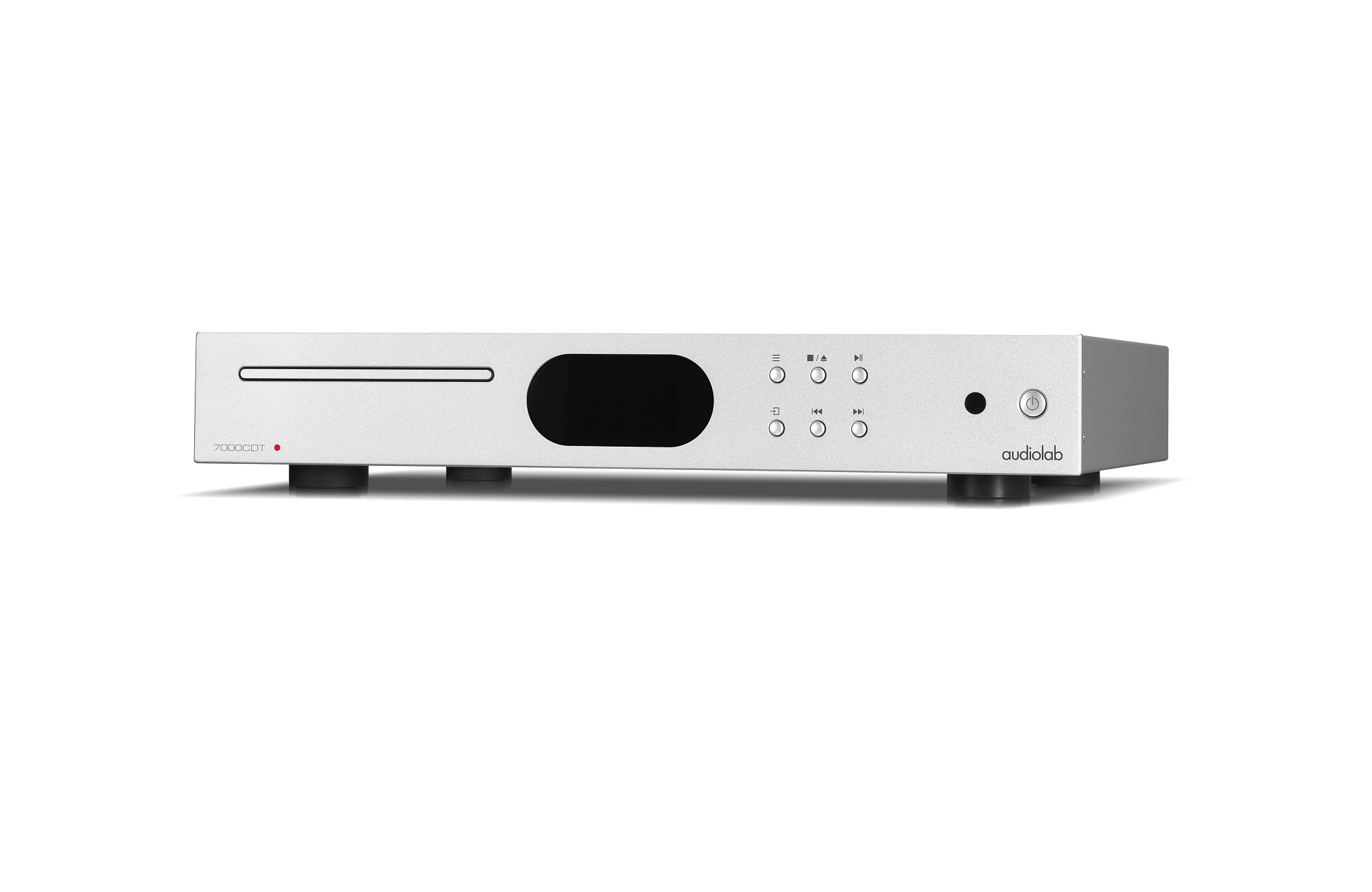 seitliche Front audiolab 7000CDT silver