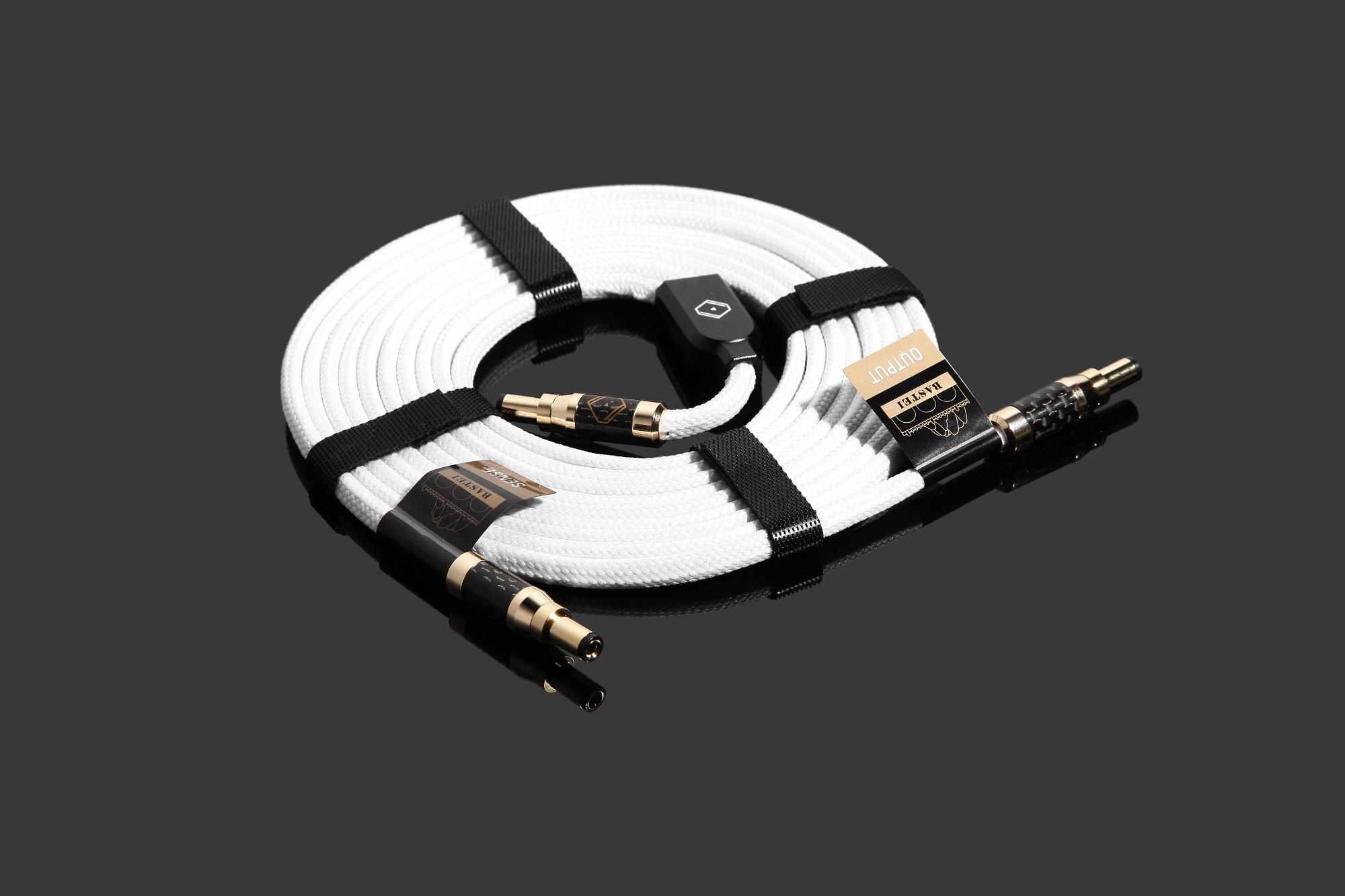 Kabel Silent Angel Bastei DC Kabel für Forester FX - Silber 50cm 12V