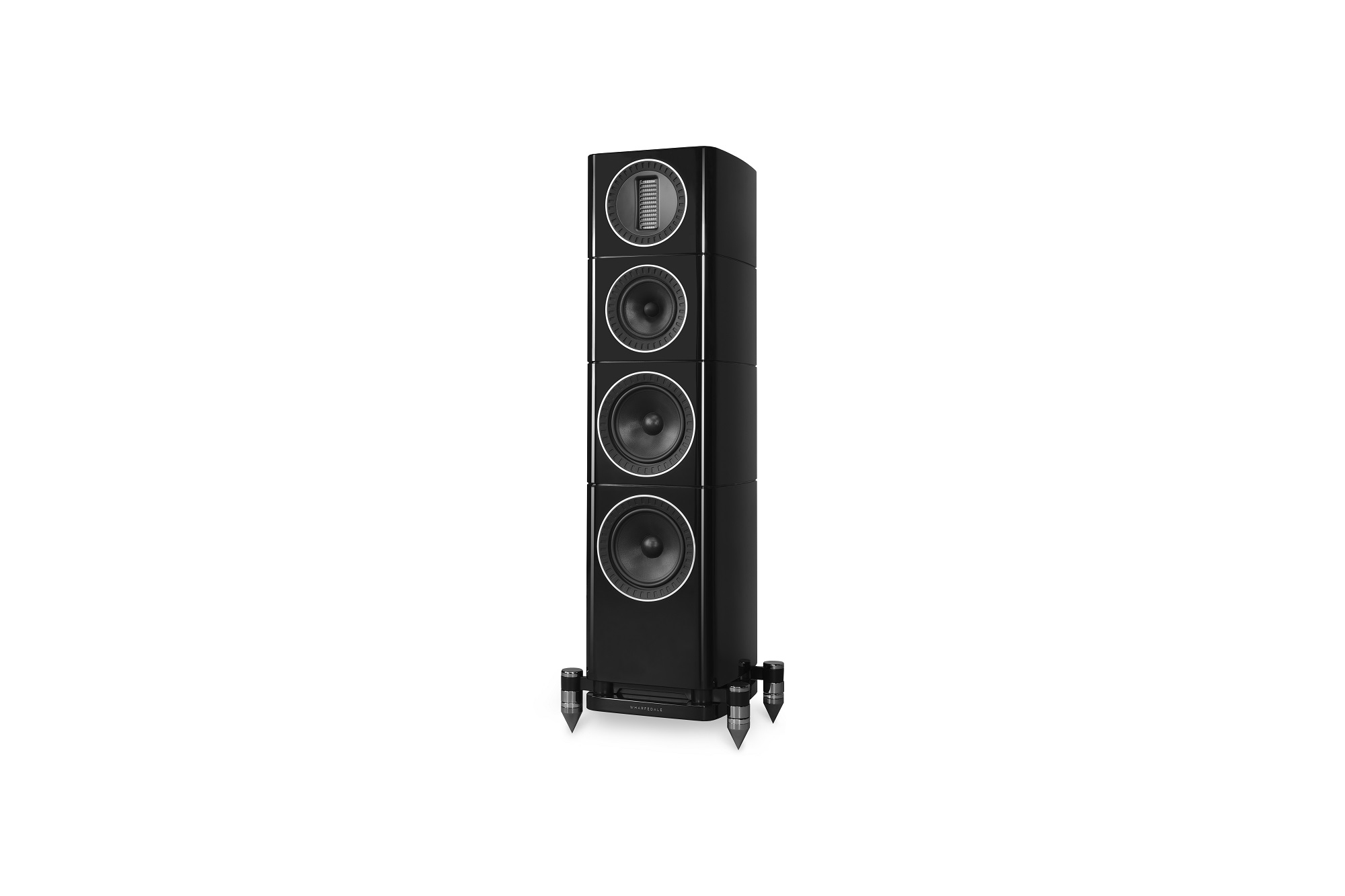seitliche Front Wharfedale ELYSIAN 3 Piano Black