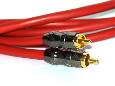 Kabel TCI Viper Mono Locking Gold RCA 1m