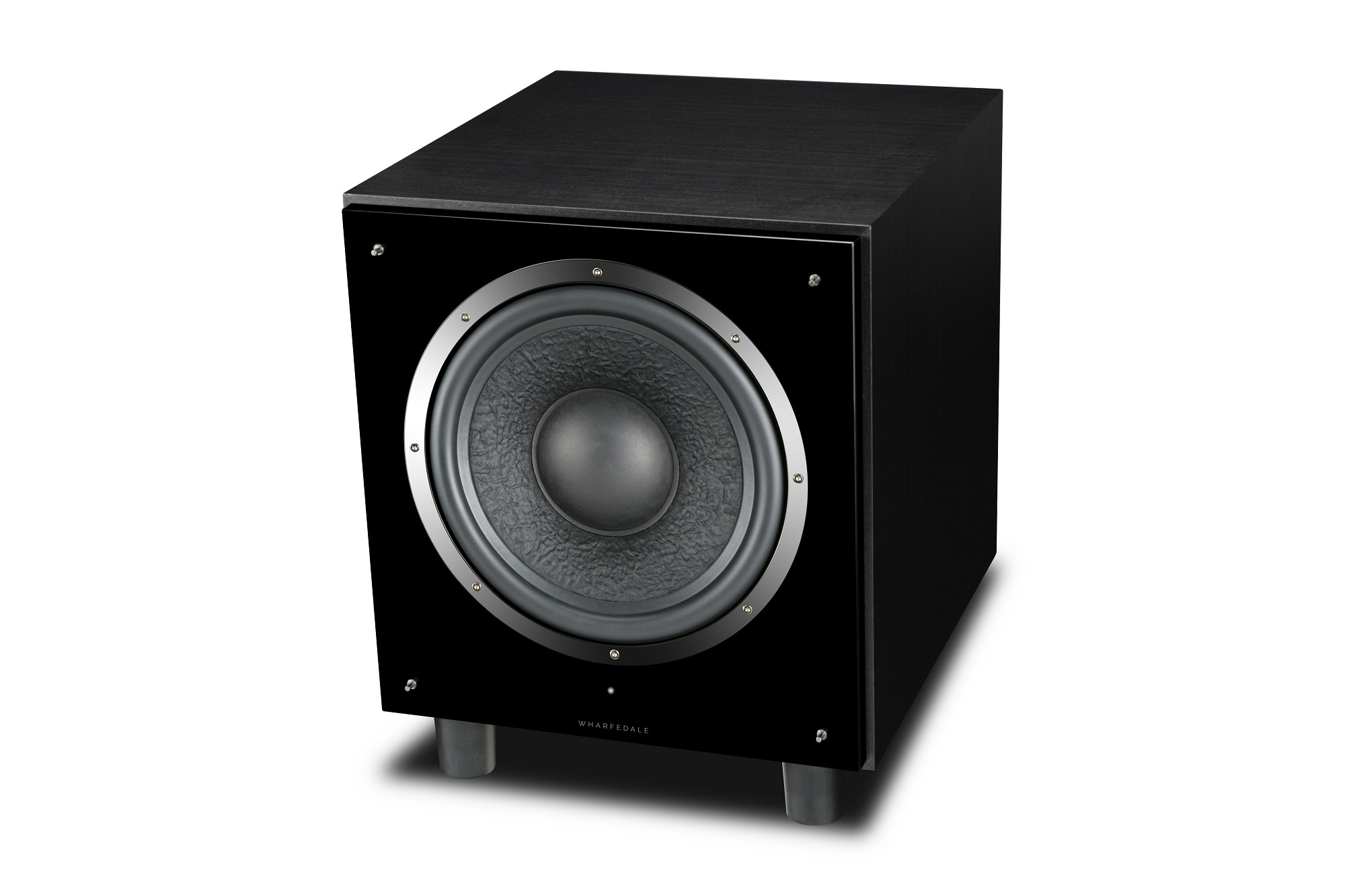 seitliche Front Wharfedale SW-12 Blackwood