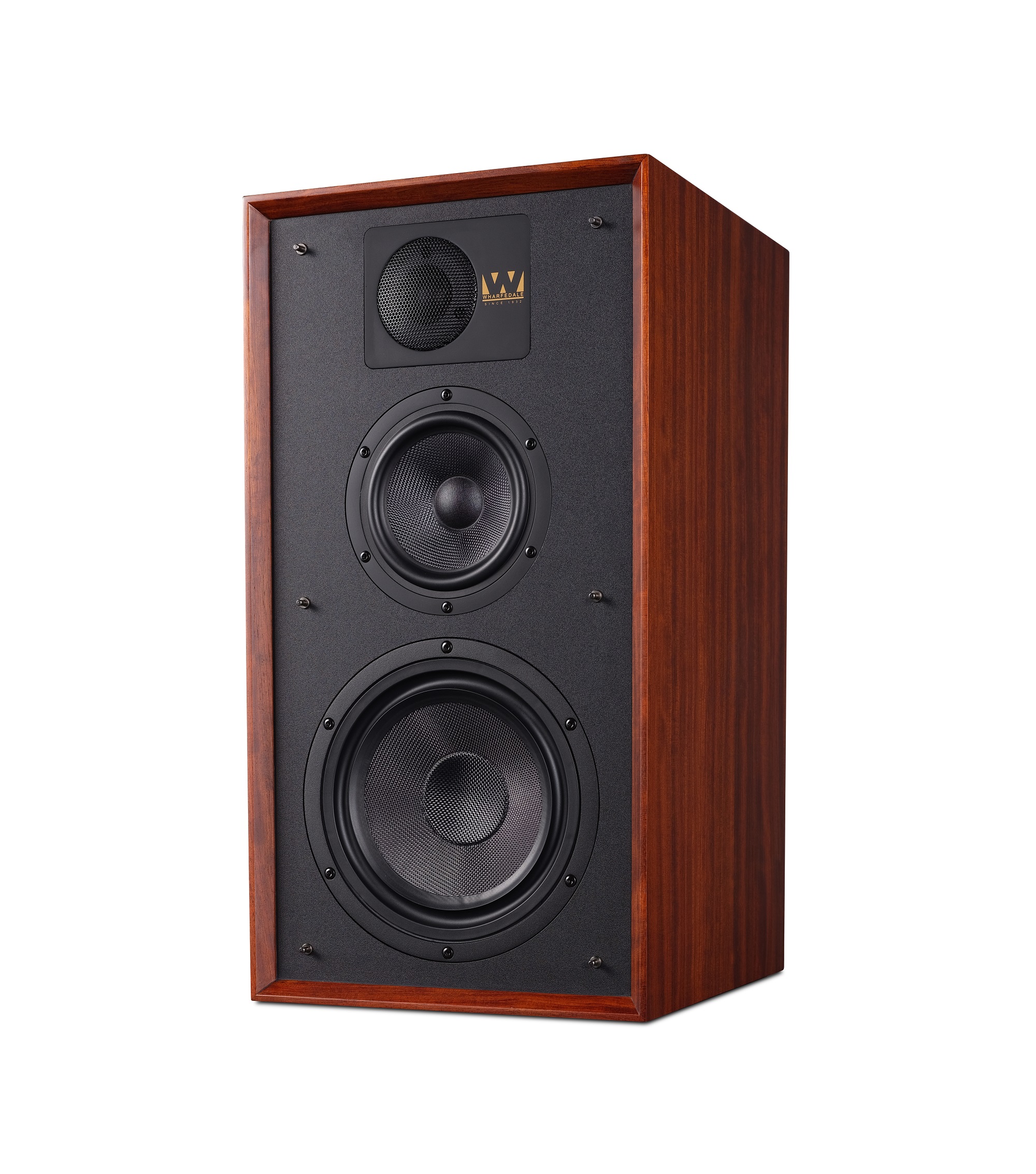 seitliche Front Wharfedale Linton Mahogany Red