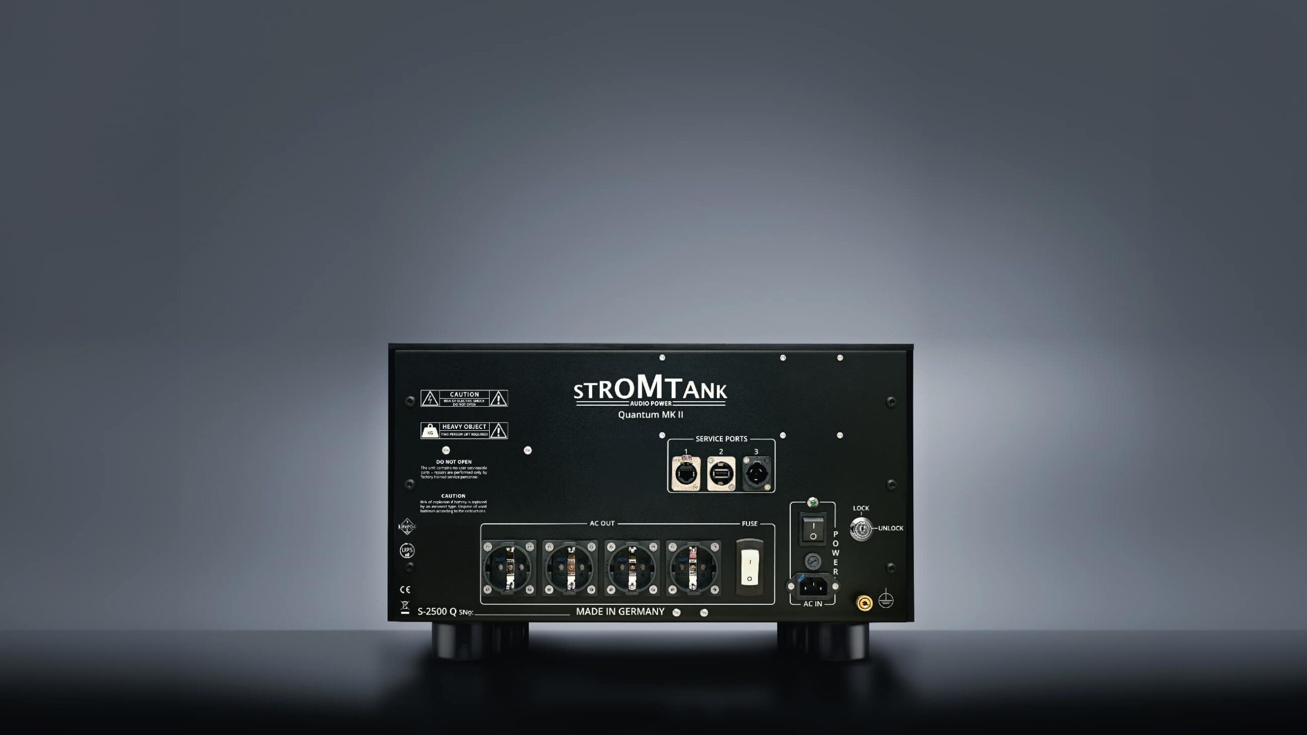 StromTank S2500-Quantum Metallic-Schwarz StromTank S2500-Quantum Metallic-Schwarz