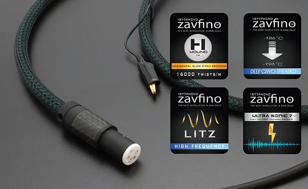 Kabel Zavfino HIGHLANDS MK2 - DIN 0° auf XLR 2,5m