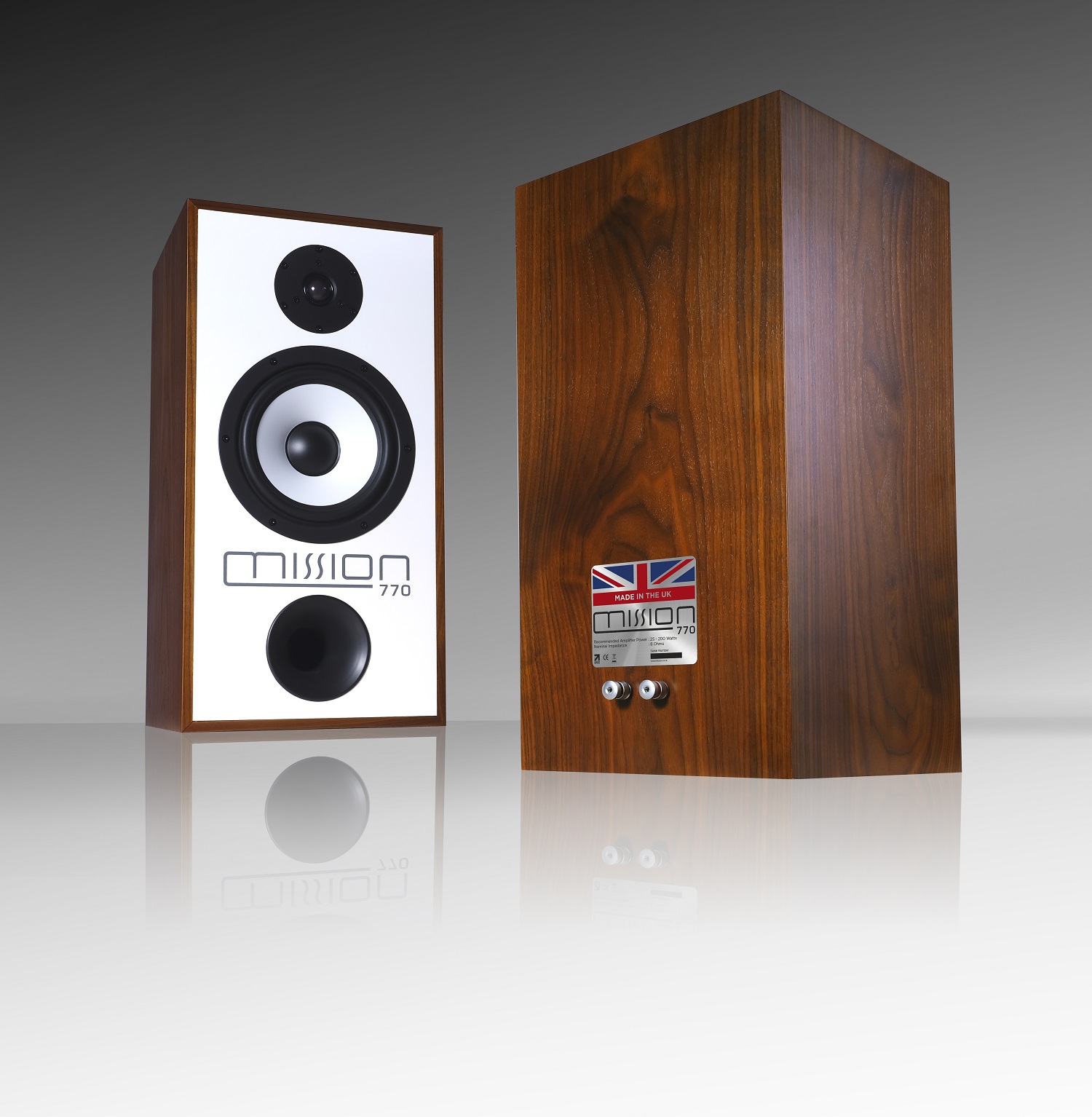 seitliche Front Mission 770 Walnut