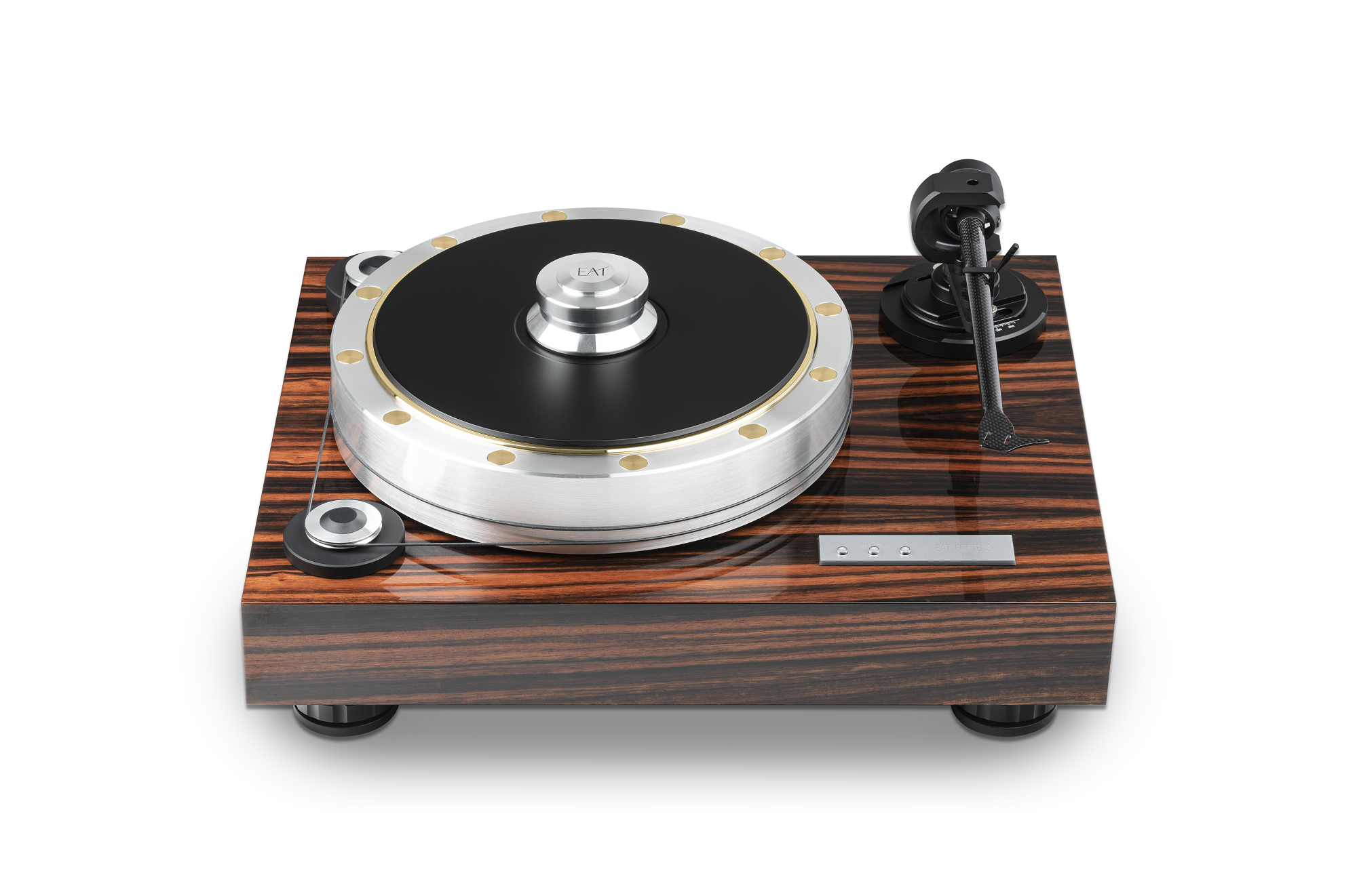 Front European Audio Team - Fortissimo-S Makasser Silver incl. F-Note VT