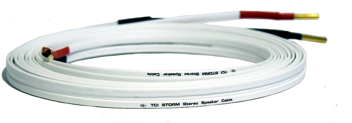 Kabel TCI Storm Stereo 4mm Hollow Plugs 2m