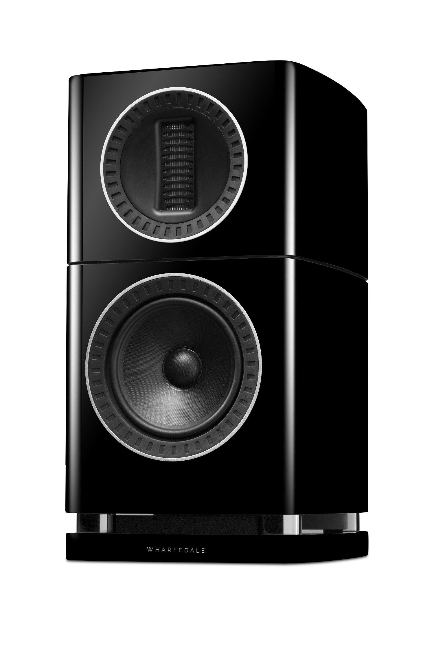 seitliche Front Wharfedale ELYSIAN 1 Piano Black