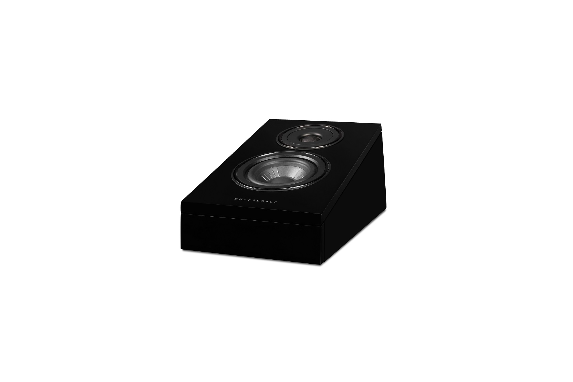 seitliche Front Wharfedale Diamond 12 3D Black Oak