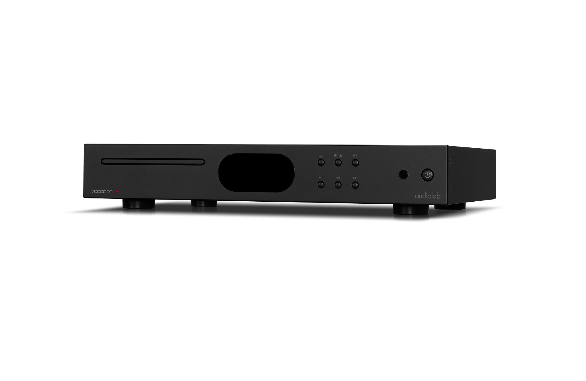 seitliche Front audiolab 7000CDT black