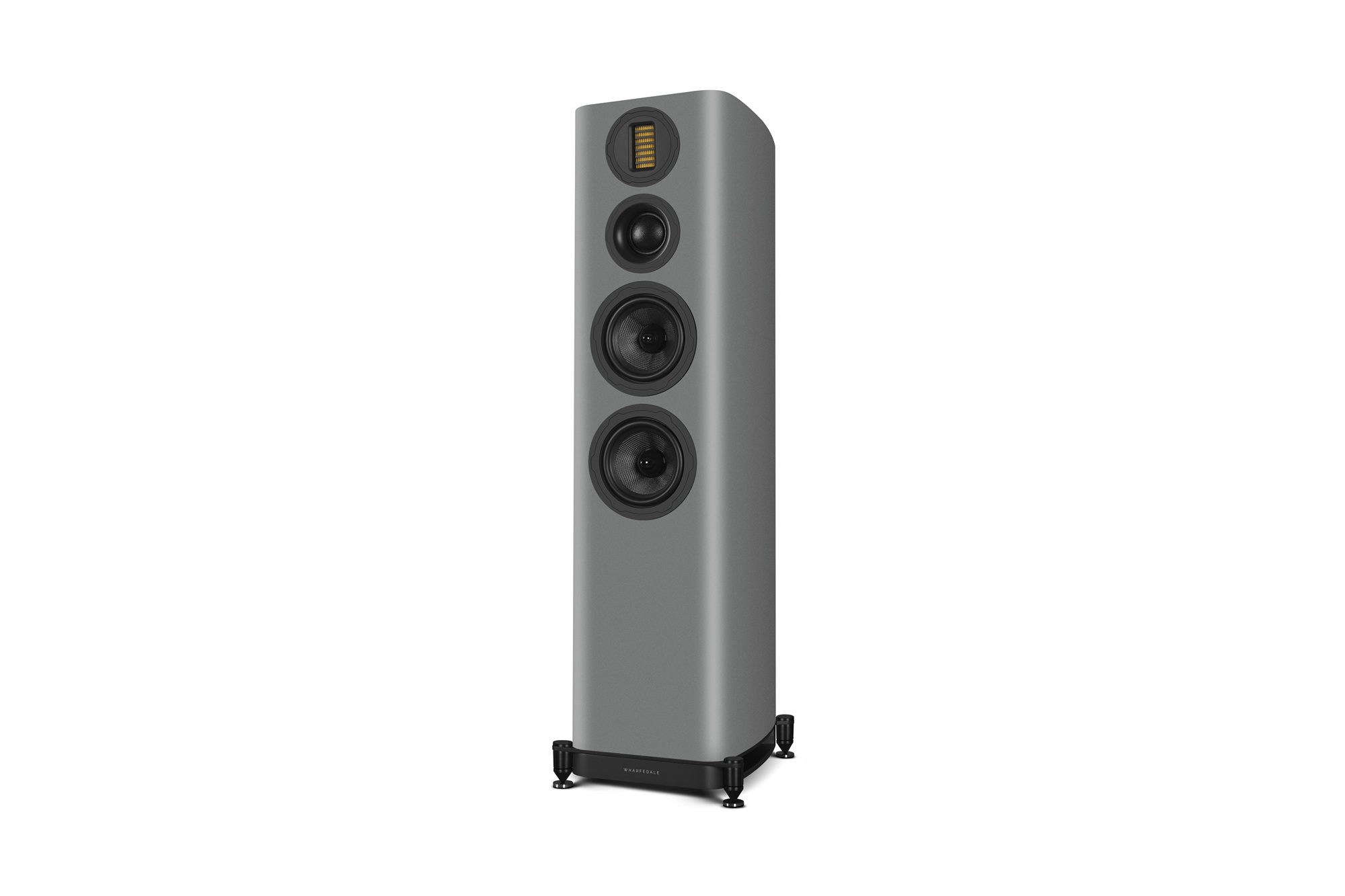 seitliche Front Wharfedale EVO 5.4 Lunar Grey