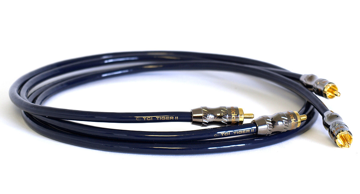 Front TCI Tiger II Gold Phono (RCA) 0.6m