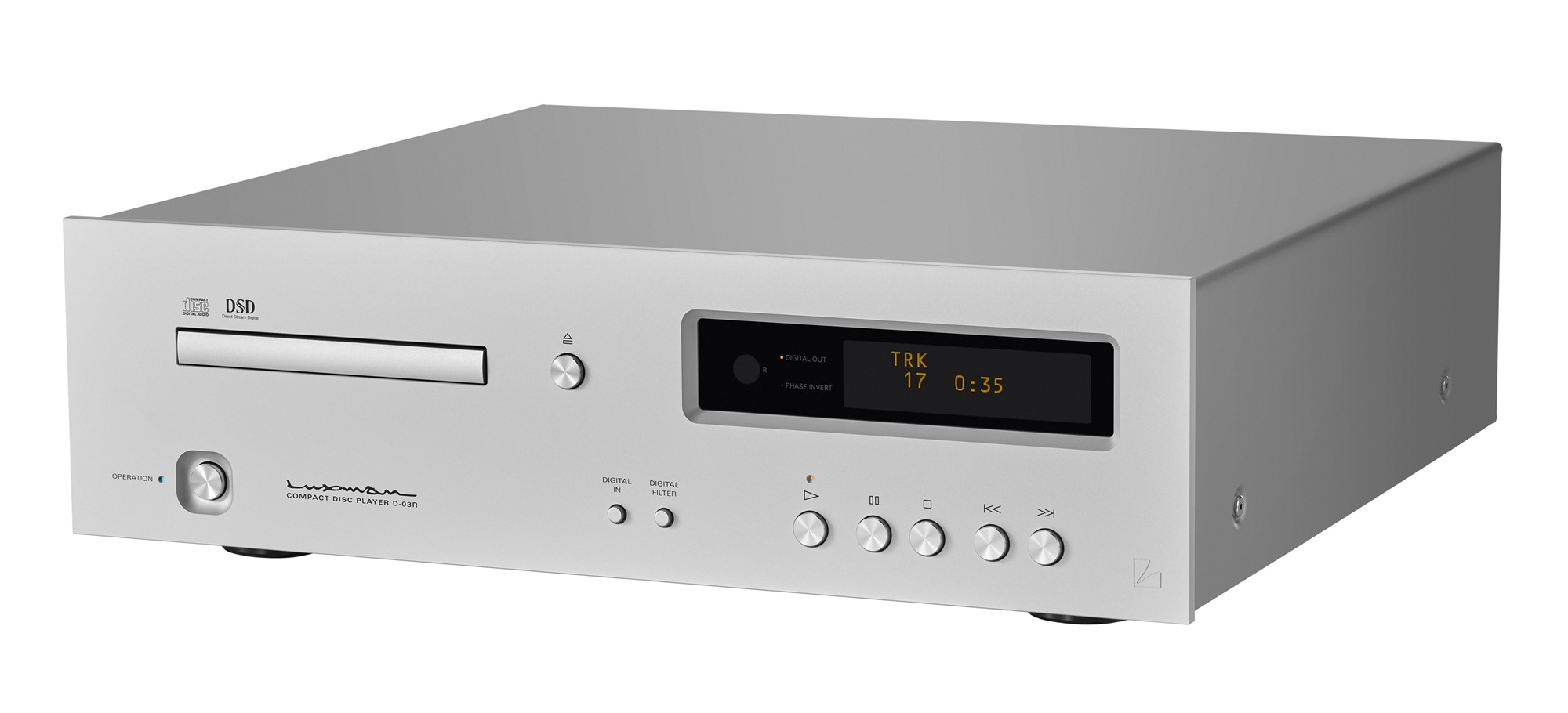 seitliche Front Luxman D-03R