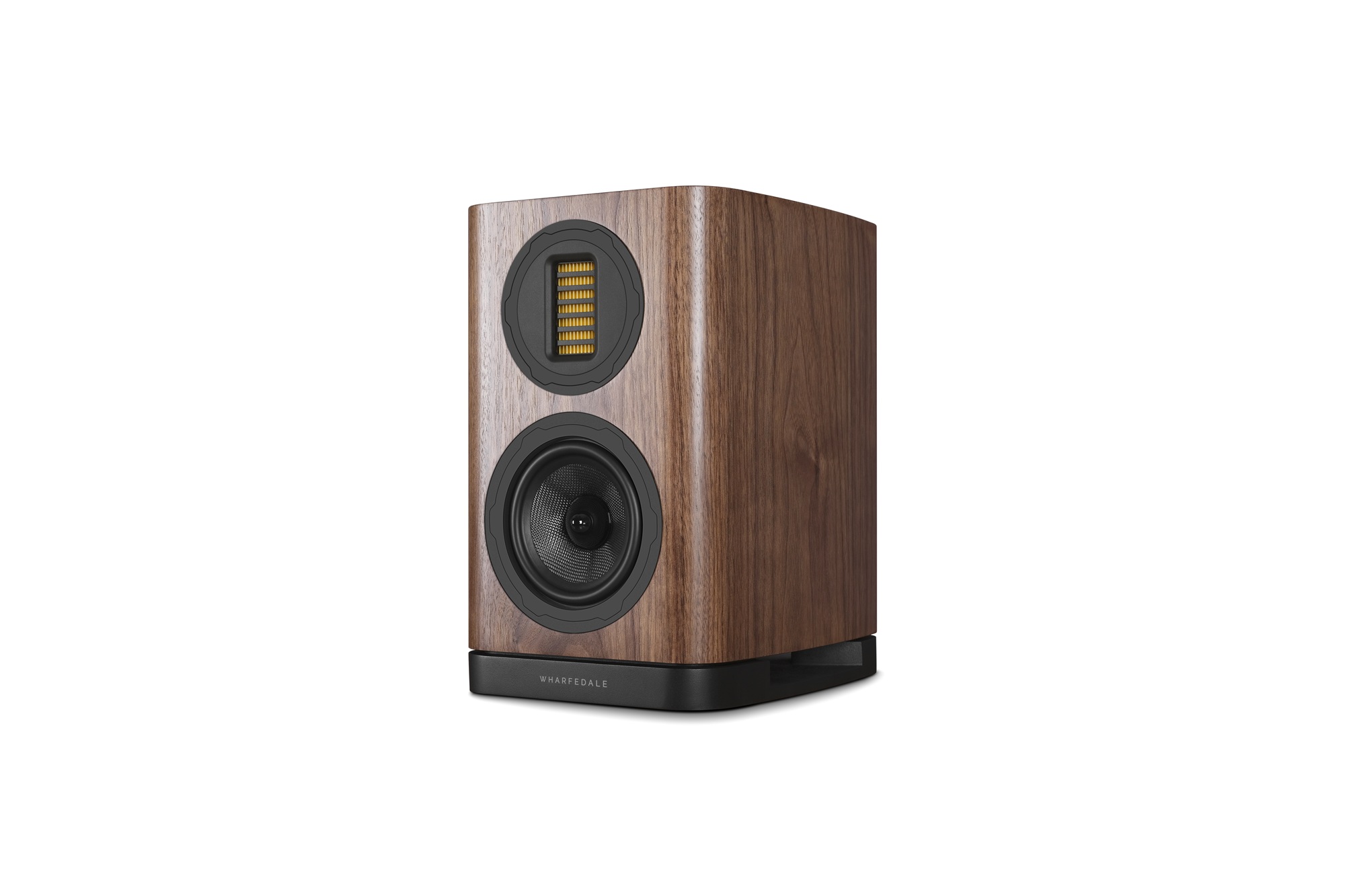 seitliche Front Wharfedale EVO 5.1 Walnut