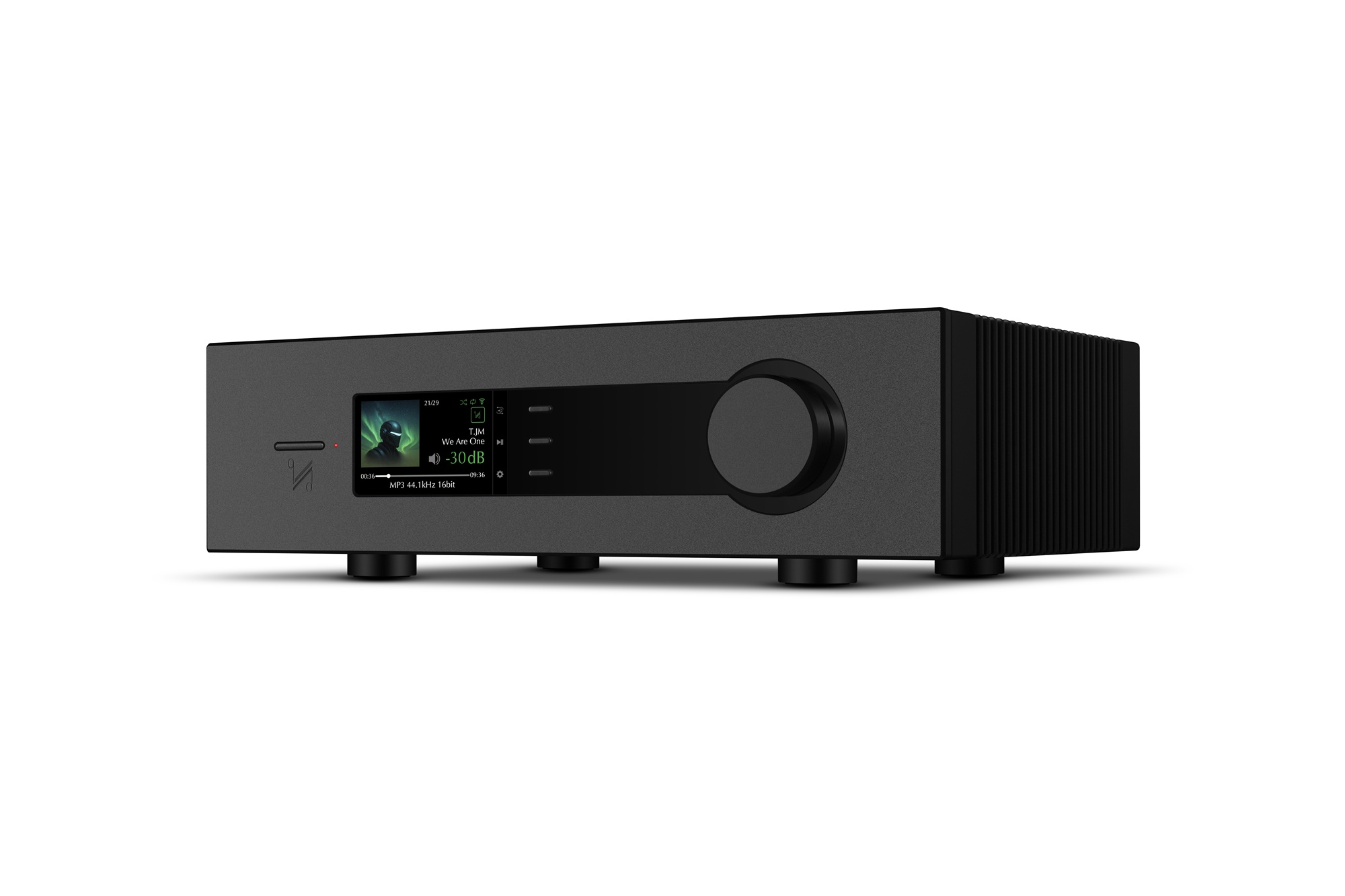 seitliche Front Quad Platina Stream Black