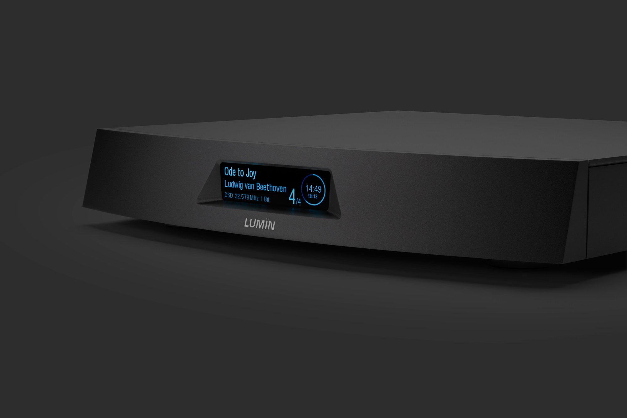 seitliche Front Lumin T3X black