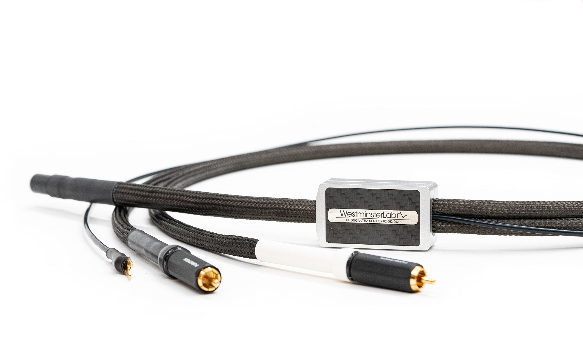 Kabel WestminsterLab Phono Cable Ultra 1.2M Carbon DIN-RCA
