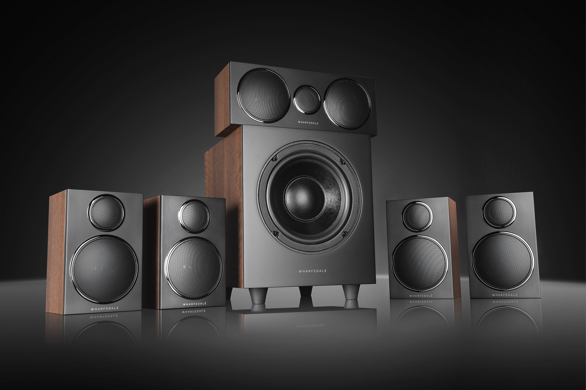 Set Wharfedale DX-3 5.1 HCP Walnut Pearl
