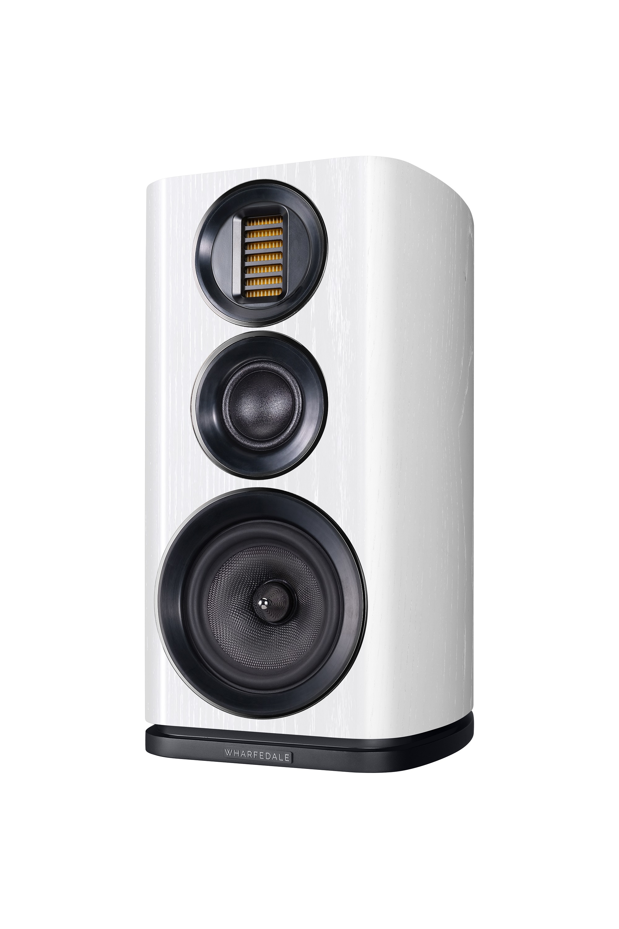 seitliche Front Wharfedale EVO 4.2 White Oak