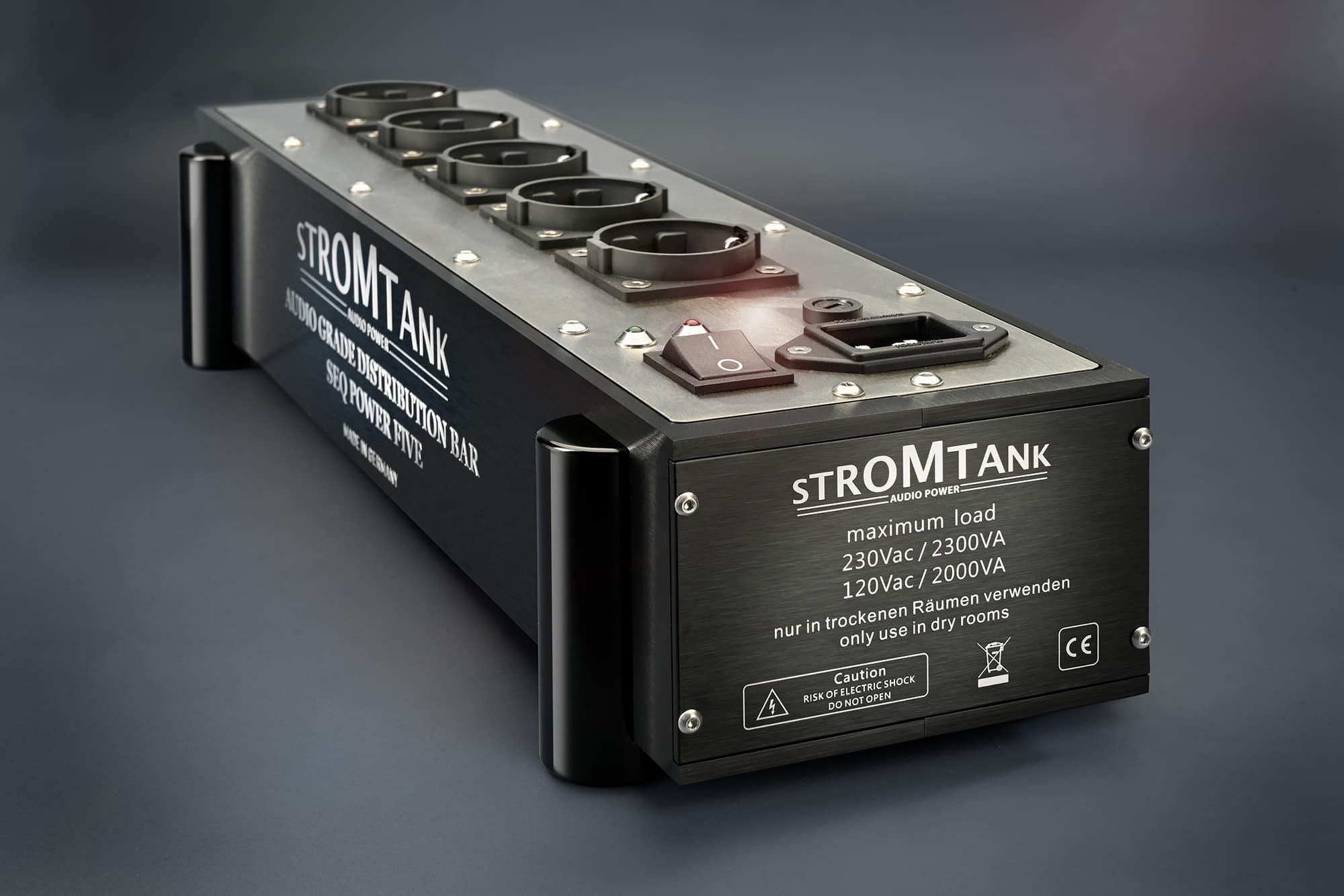 StromTank SEQ-5 Netzleiste schwarz StromTank SEQ-5 Netzleiste schwarz