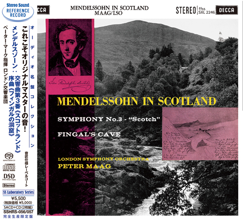 Medien Stereo Sound Fingal's Cave - Mendelssohn in Scotland, Symphony No.3-"Scotch" (SACD+CD)