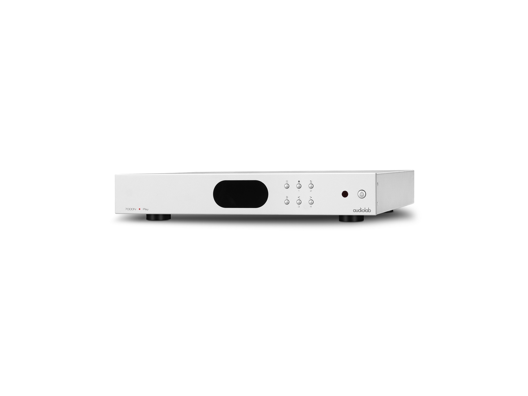 seitliche Front audiolab 7000NPlay silver