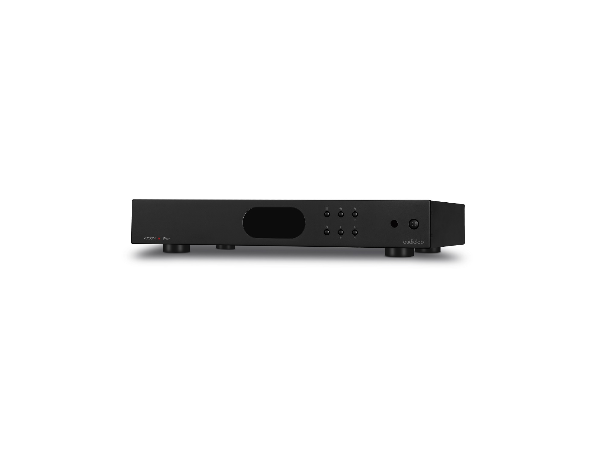 seitliche Front audiolab 7000NPlay black