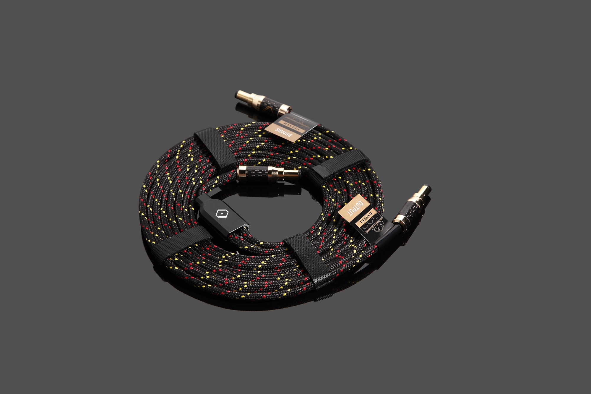 Kabel Silent Angel Bastei DC Kabel für Forester FX Black Tiramisu - Kupfer/Silber 150cm 12V