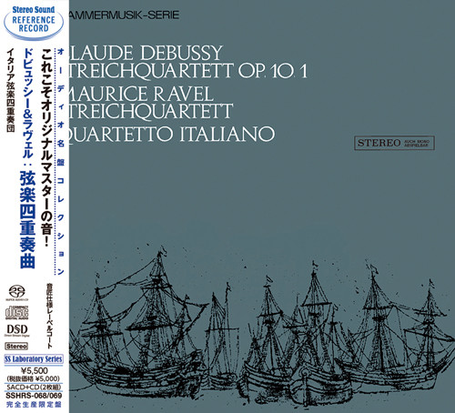 Stereo Sound Debussy & Ravel - Streichquartett (SACD+CD)